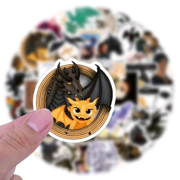 Rebecca Yarros Fourth Wing Empyrean Stickers - Picture 3 of 5